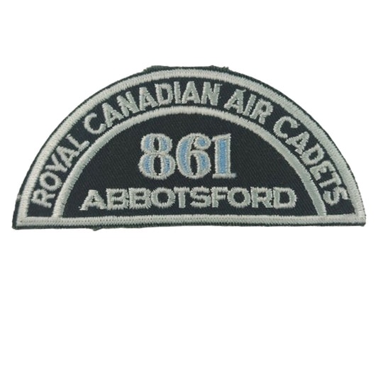 Post-WW2 Canadian RCAF Royal Canadian Air Cadets 861 Squadron Abbotsford Shoulder Title