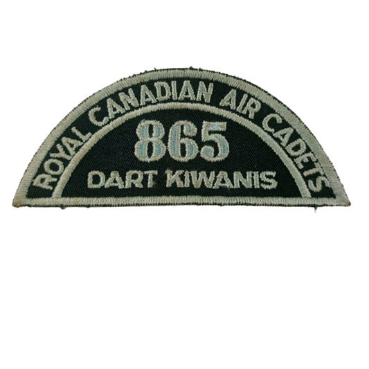 Royal Canadian Air Cadets 865 Dart Kiwanis Squadron Shoulder Title