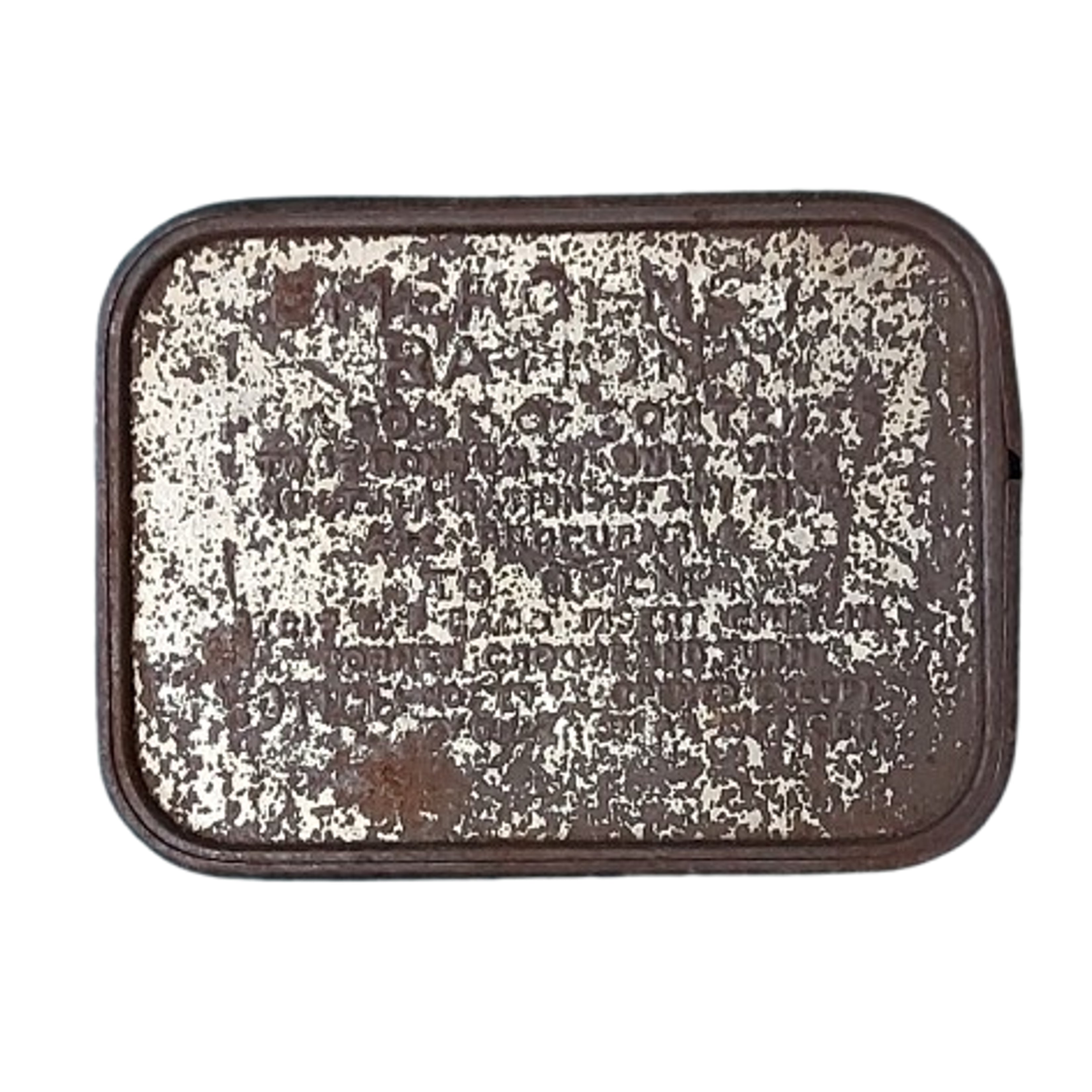 WW2 British RAF Royal Air Force Emergency Ration Tin With Contents ...
