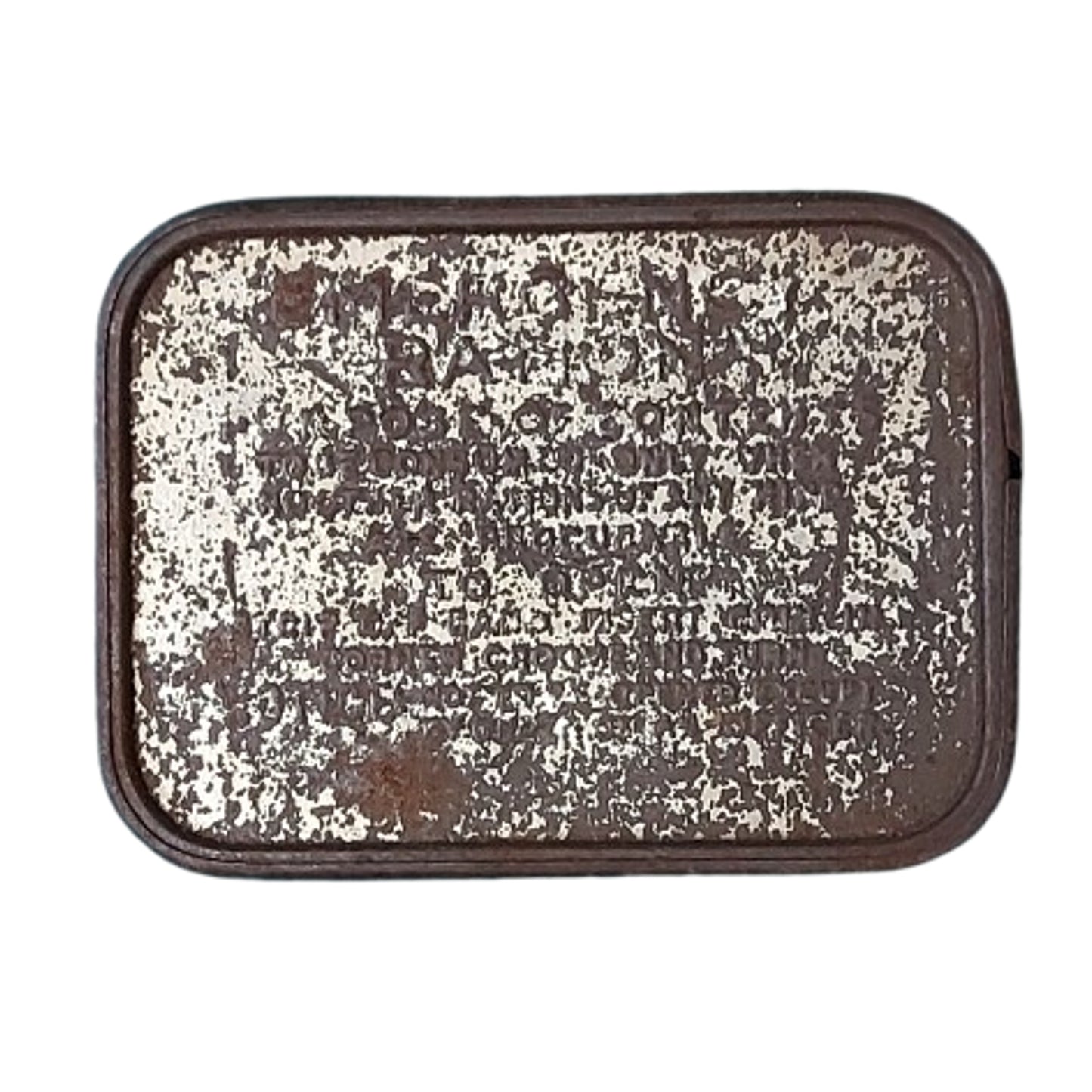 WW2 British RAF Royal Air Force Emergency Ration Tin With Contents