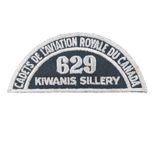 Royal Canadian Air Cadets French 629 Kiwanis Sillery Squadron Shoulder Title