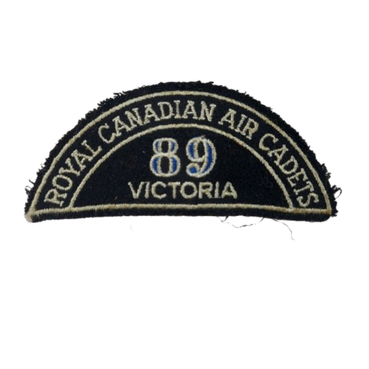 Royal Canadian Air Cadets 89 Victoria Squadron Shoulder Title