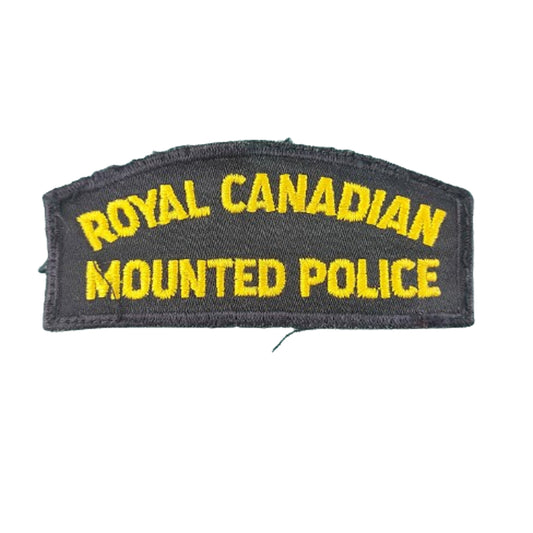 QEII Era Royal Canadian Mounted Police Shoulder Title