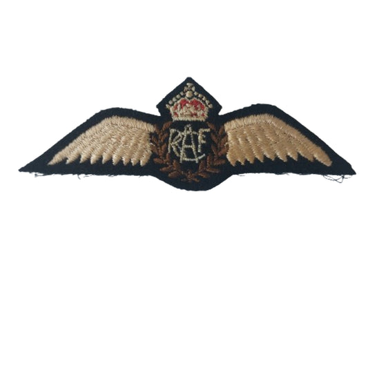 WW2 RCAF Royal Canadian Air Force Pilots Wing -Flat