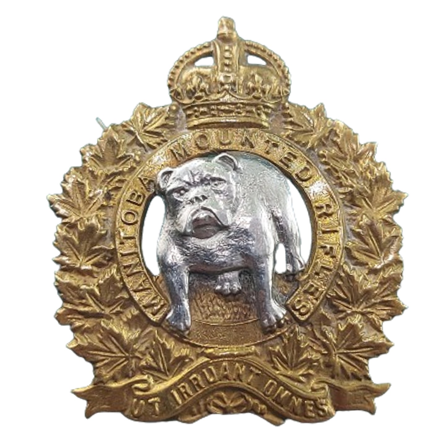 WW2 Canadian Manitoba Mounted Rifles Cap Badge