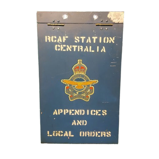 WW2 RCAF Royal Canadian Air Force Document Mailbox Door