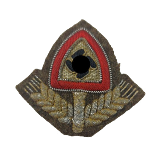 WW2 German RAD Officer's Cap Insignia- Reichsarbeitsdienst