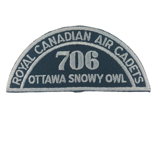 Royal Canadian Air Cadets 706 Ottawa Snowy Owl Squadron Shoulder Title