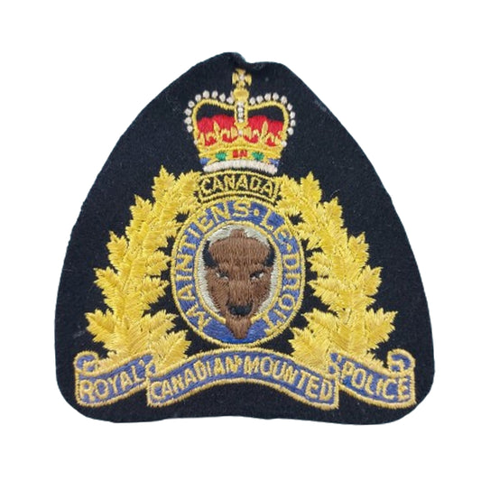 QEII RCMP Royal Canadian Mounted Police Blazer Crest