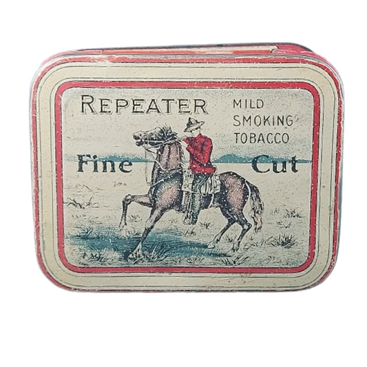 Repeater Fine Cut Tobacco Tin NWMP North West Mounted Police