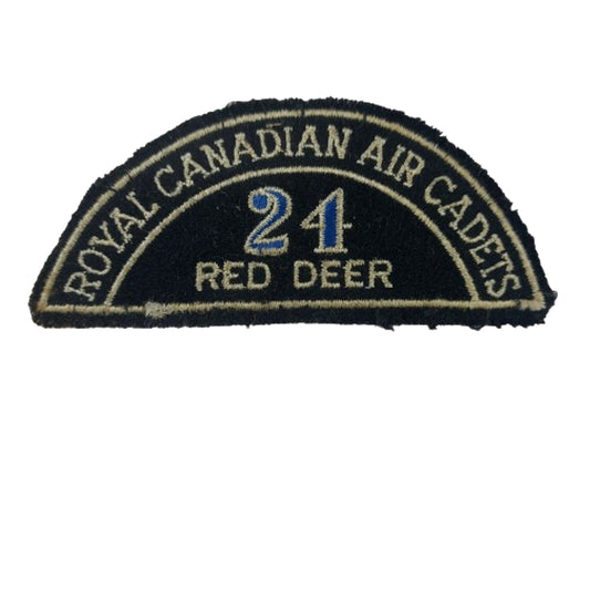 Royal Canadian Air Cadets 24 Red Deer Squadron Shoulder Title