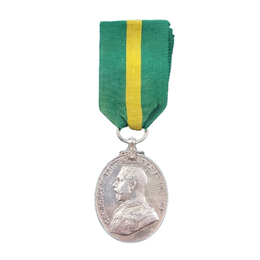 George V British Territorial Force Efficiency Medal -Royal Field Artillery