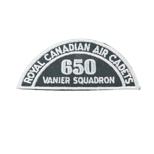 Royal Canadian Air Cadets 650 Vanier Squadron Shoulder Title