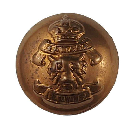 Edwardian NWMP North West Mounted Police Uniform Pocket Button