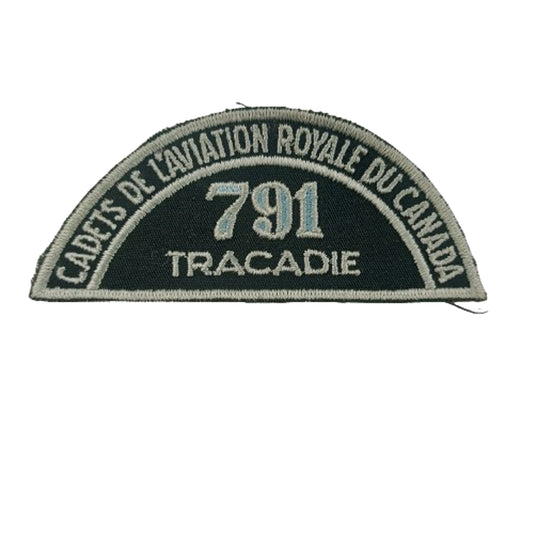 Royal Canadian Air Cadets 791 Tracadie Squadron Shoulder Title