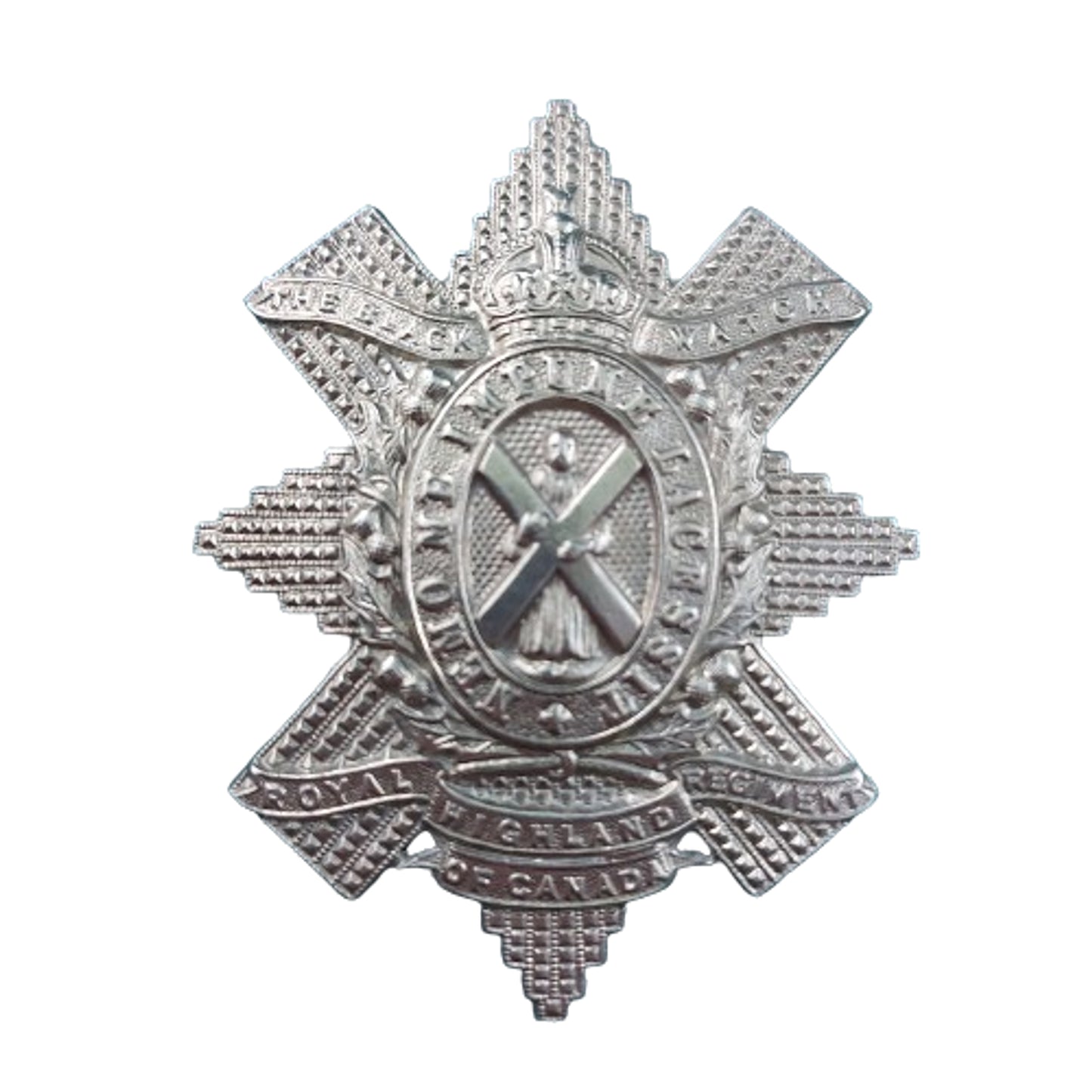 WW2 Canadian The Black Watch Royal Highland Regiment Of Canada Cap Badge