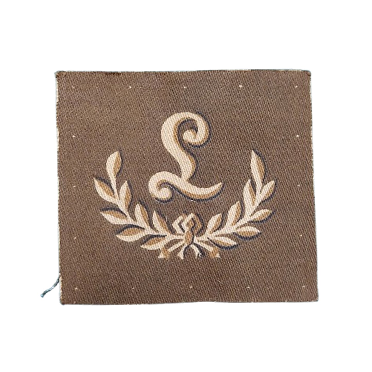 WW1  British Artillery Gun Layers Printed Canvas Trade Badge