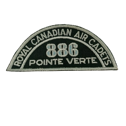 Royal Canadian Air Cadets 886 Pointe Verte Squadron Shoulder Title