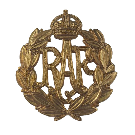 WW2 British RAF Royal Air Force Cap Badge