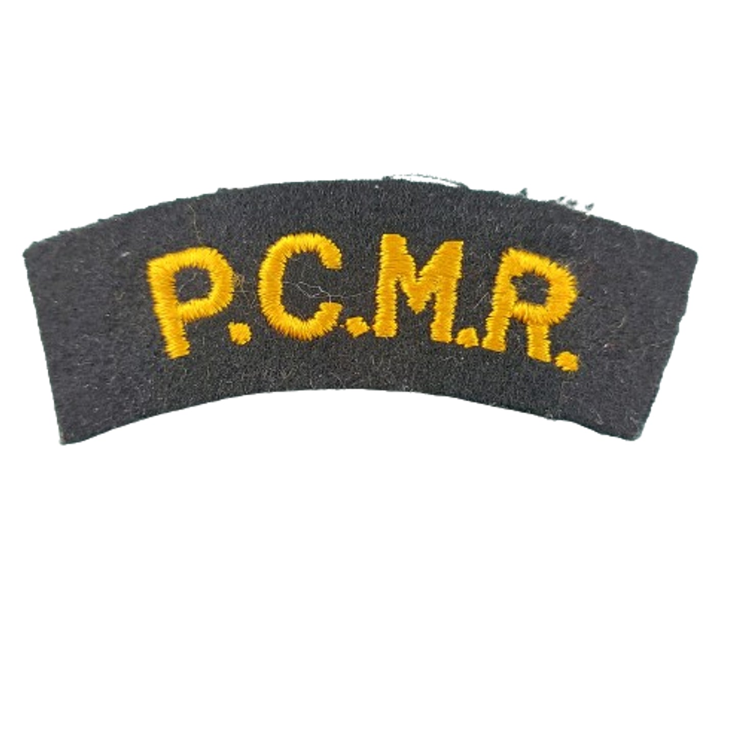 WW2 PCMR Pacific Coast Mountain Rangers Cloth Shoulder Title