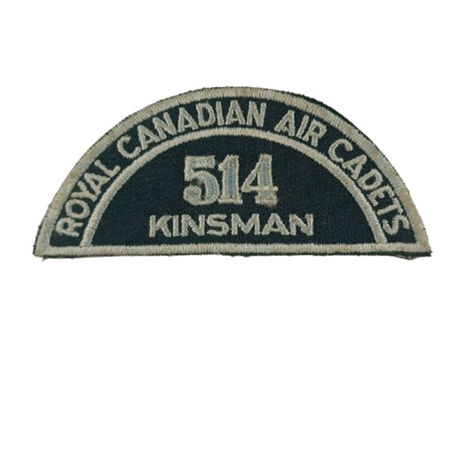 Post-WW2 Canadian RCAF Royal Canadian Air Cadets 514 Kinsmen Squadron Shoulder Title