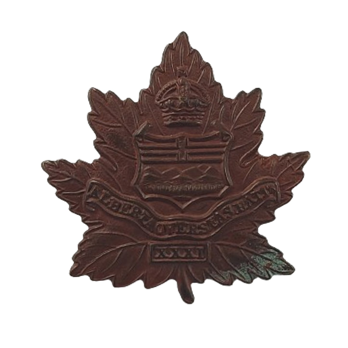 WW1 Canadian 31st Battalion Collar Badge - Alberta Regiment