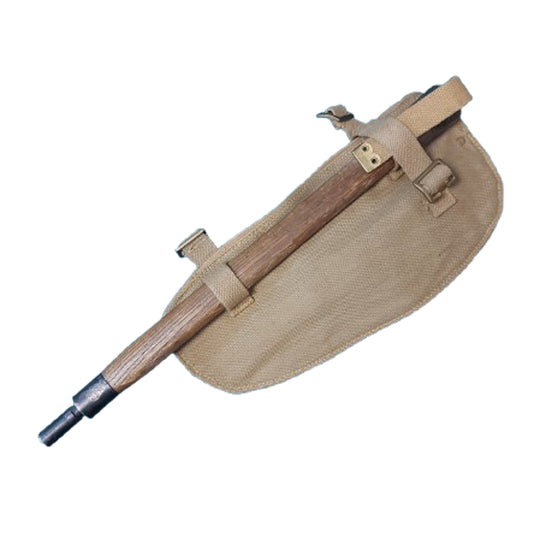 WW2 British Entrenching Tool In Carrier 1943