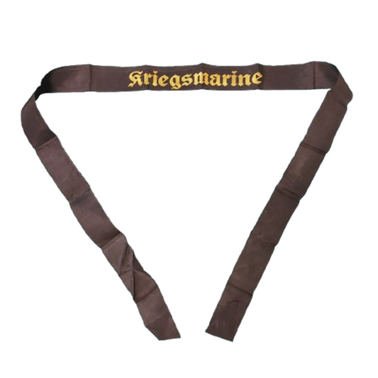 WW2 German Kriegsmarine Cap Tally Full Length