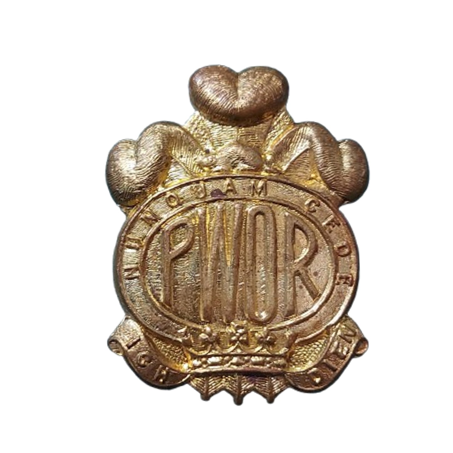 WW2 Canadian PWOR Princes Of Wales Own Regiment Cap Badge
