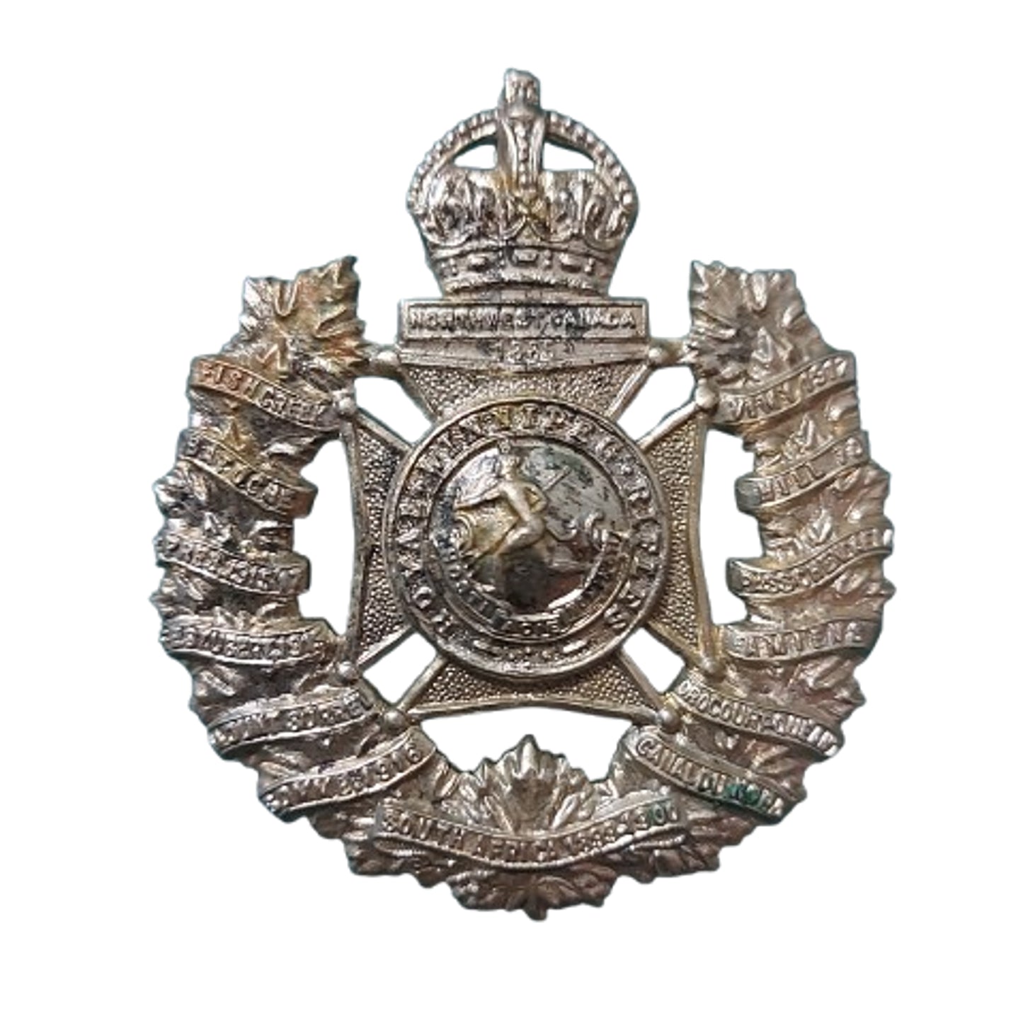 WW2 Canadian Royal Winnipeg Rifles Cap Badge