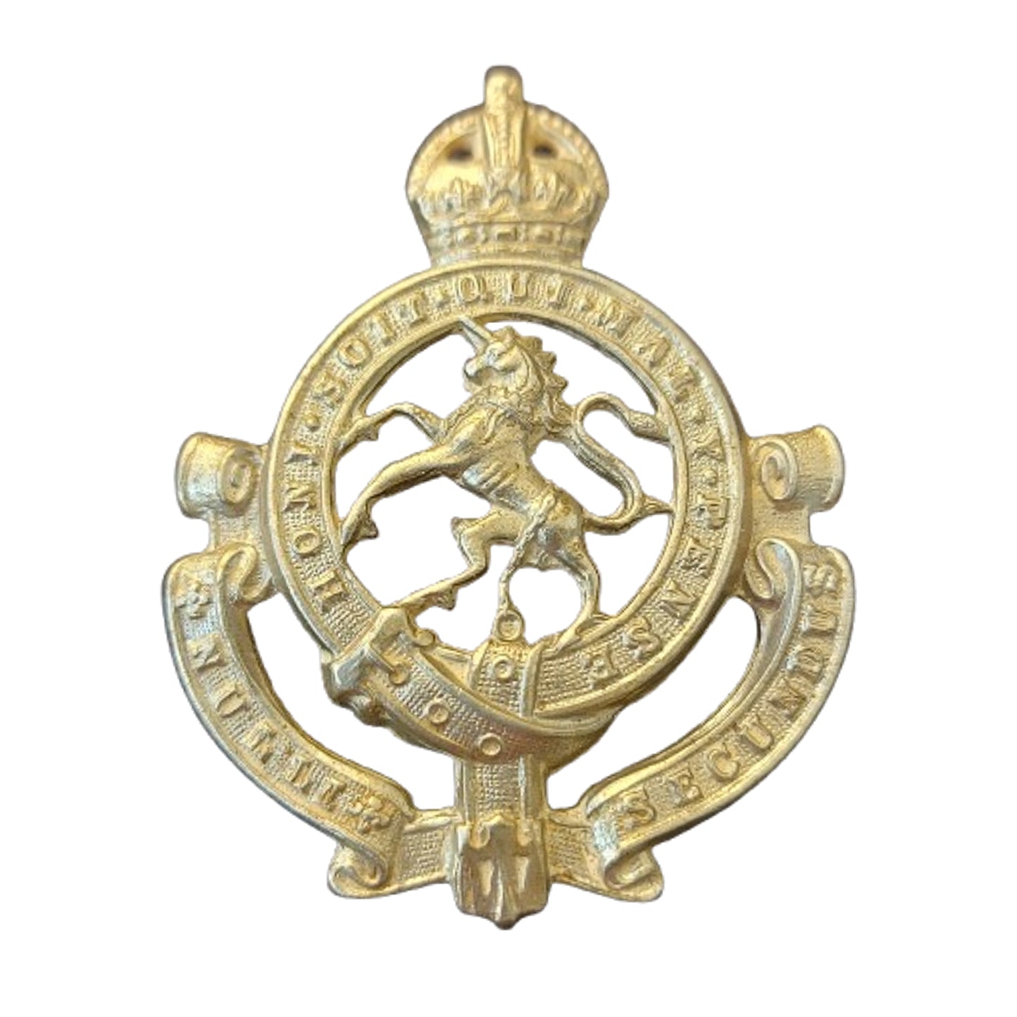 WW2 Canadian GGHG Governor Generals Horse Guards Cap Badge