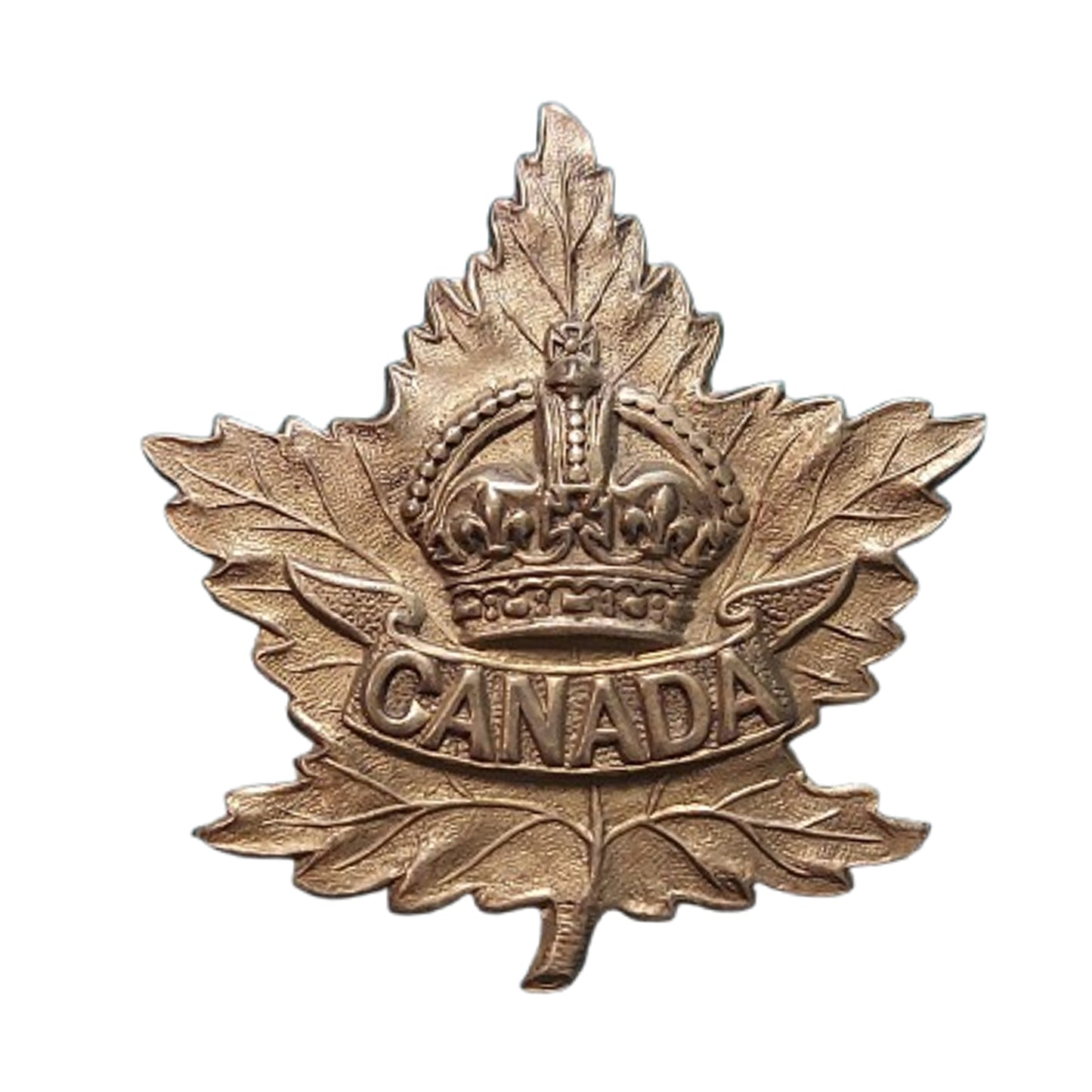 WW2 Canadian General Service Cap Badge