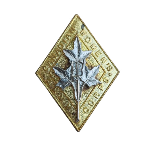 WW2 Canadian Women’s Army Corps CWAC Cap Badge