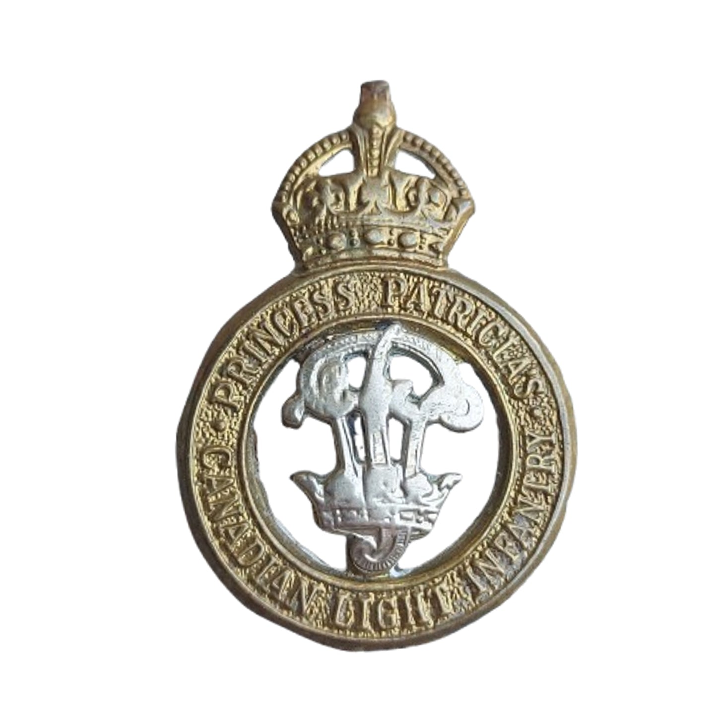 WW2 Canadian Princess Patricia’s Canadian Light Infantry PPCLI Cap Badge