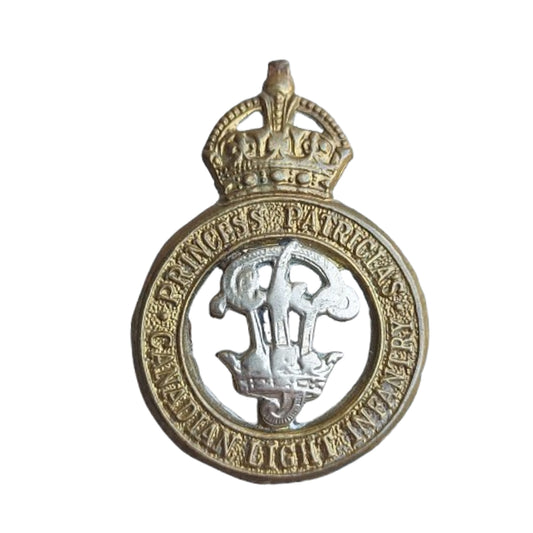 WW2 Canadian Princess Patricia’s Canadian Light Infantry PPCLI Cap Badge