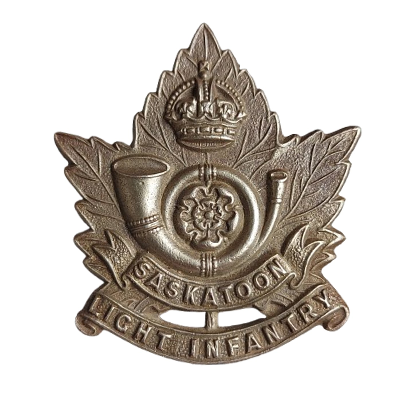 WW2 Canadian Saskatoon Light Infantry Cap Badge