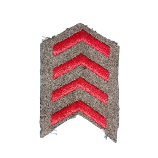WW2 Canadian Army 4 Year Service Stripe Uniform Insignia