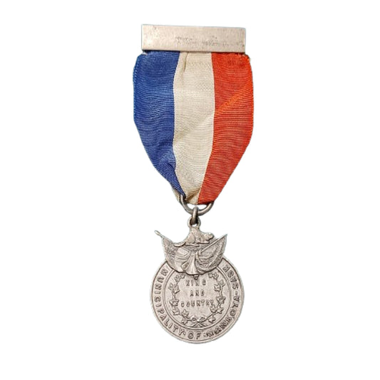 WW1 Canadian Welcome Home Medal Mankota Saskatchewan