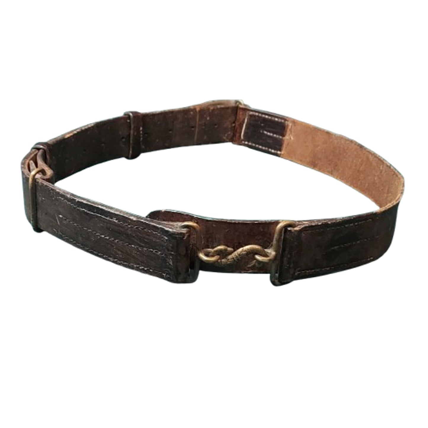 WW1 Canadian CEF Snake Belt With Buckle 1914