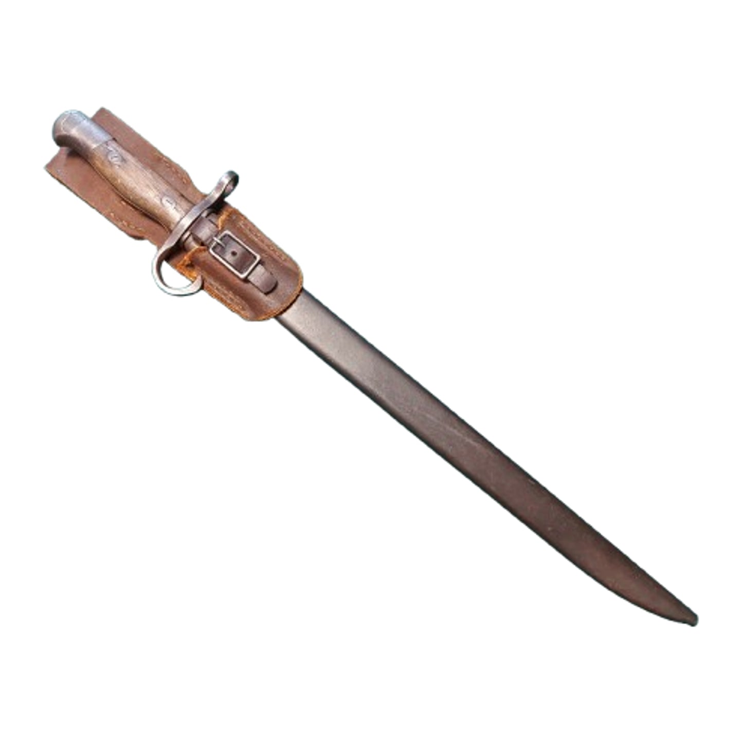 WW2 Japanese Arisaka Bayonet With Scabbard And Frog