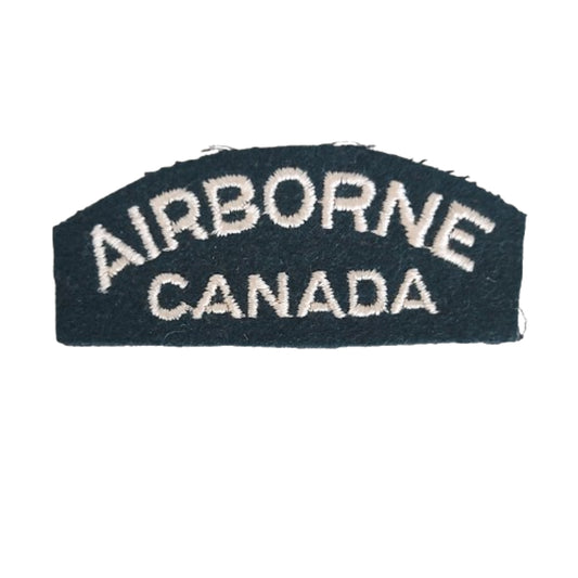 WW2 Canadian Airborne Canada Cloth Shoulder Title