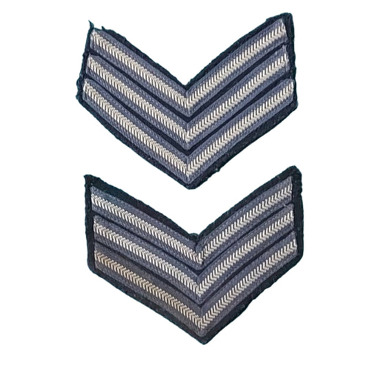 WW2 Canadian RCAF Sergeant Rank Insignia Pair