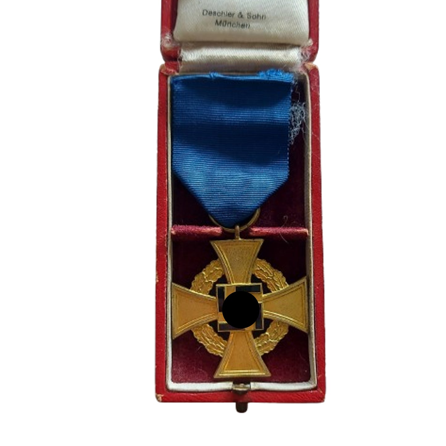 WW2 German NSDAP Cased 40 Year Faithful Service Medal