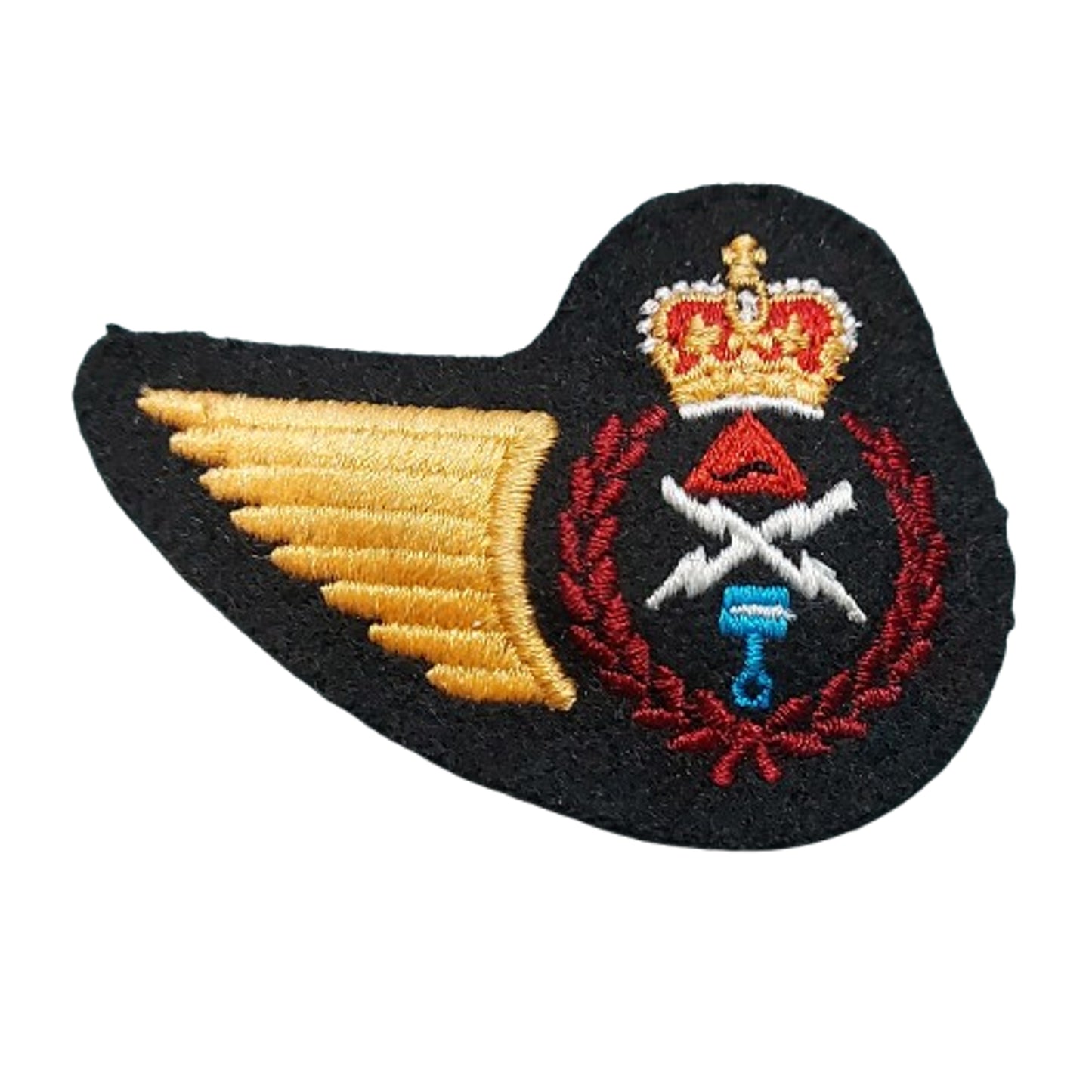 Post-WW2 Canadian Forces RCAF EGS Tech Half Wing Trade Badge