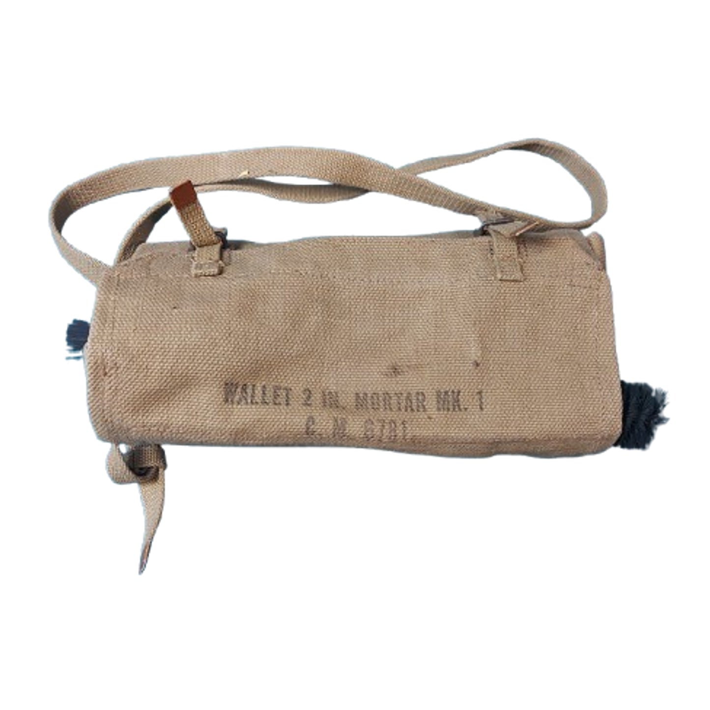 WW2 Canadian 2 Inch Mortar Mk.I Wallet With Cleaning Rod And Brush