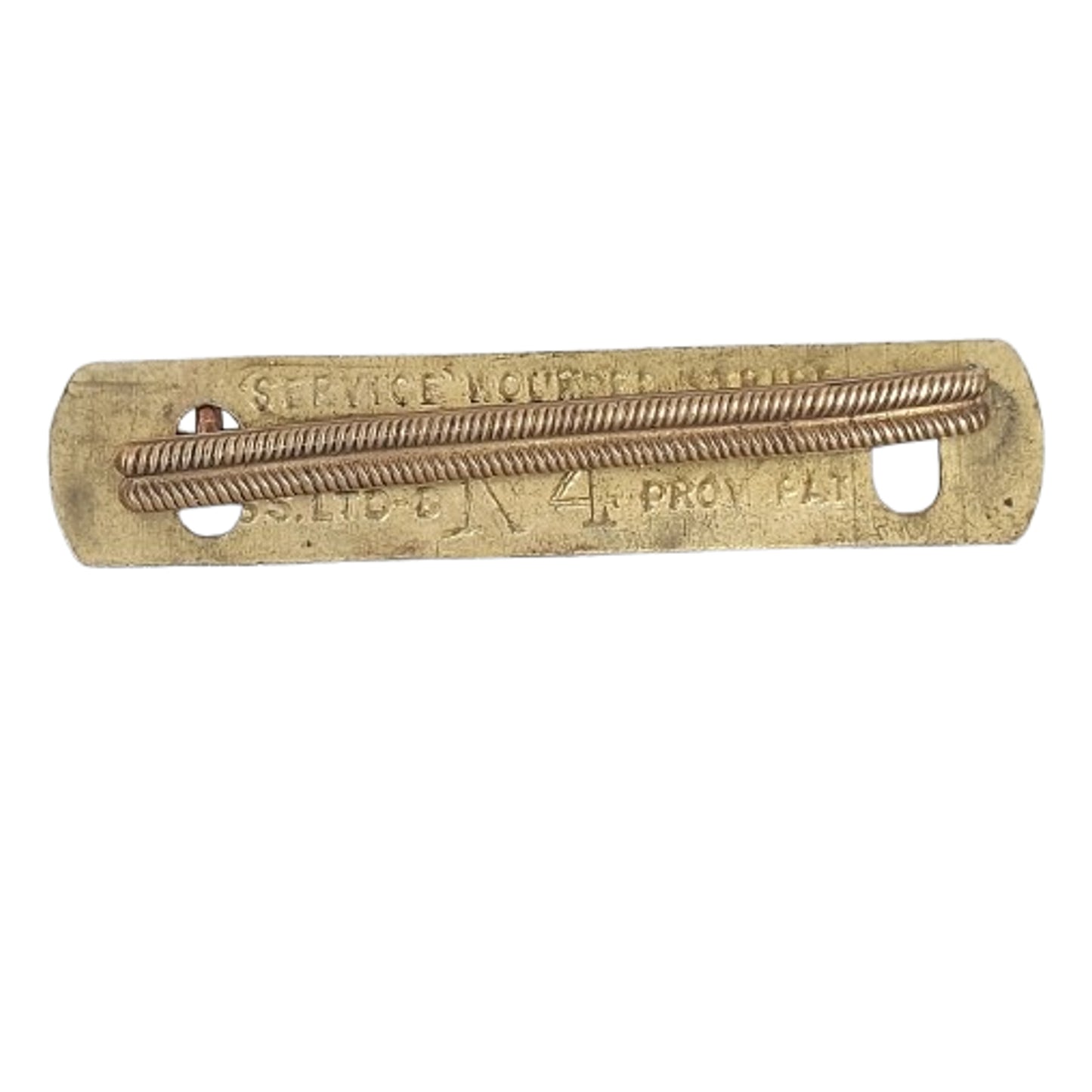 WW1 Canadian CEF Brass Wound Stripe