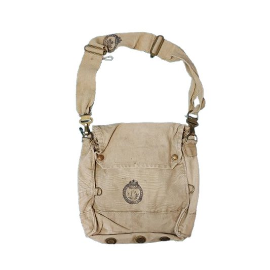 WW2 Canadian Gas Mask Satchel Civil Defence Edmonton