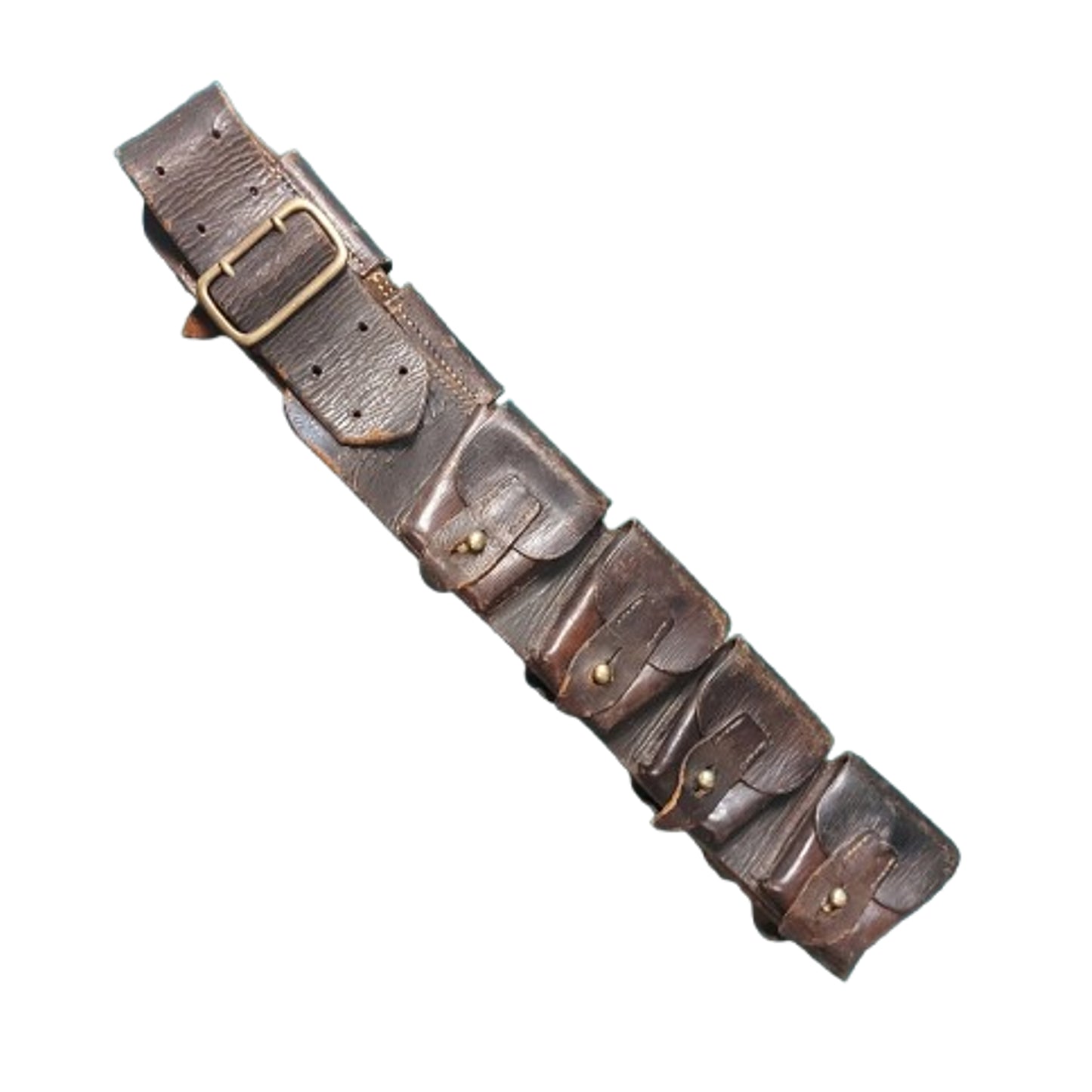 WW1 Canadian CEF 10 Pocket 303 British Leather Bandolier