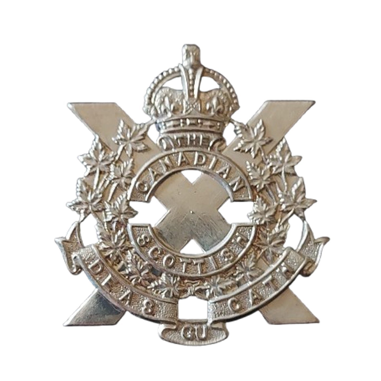 WW2 Canadian Scottish Cap Badge Scully Montreal