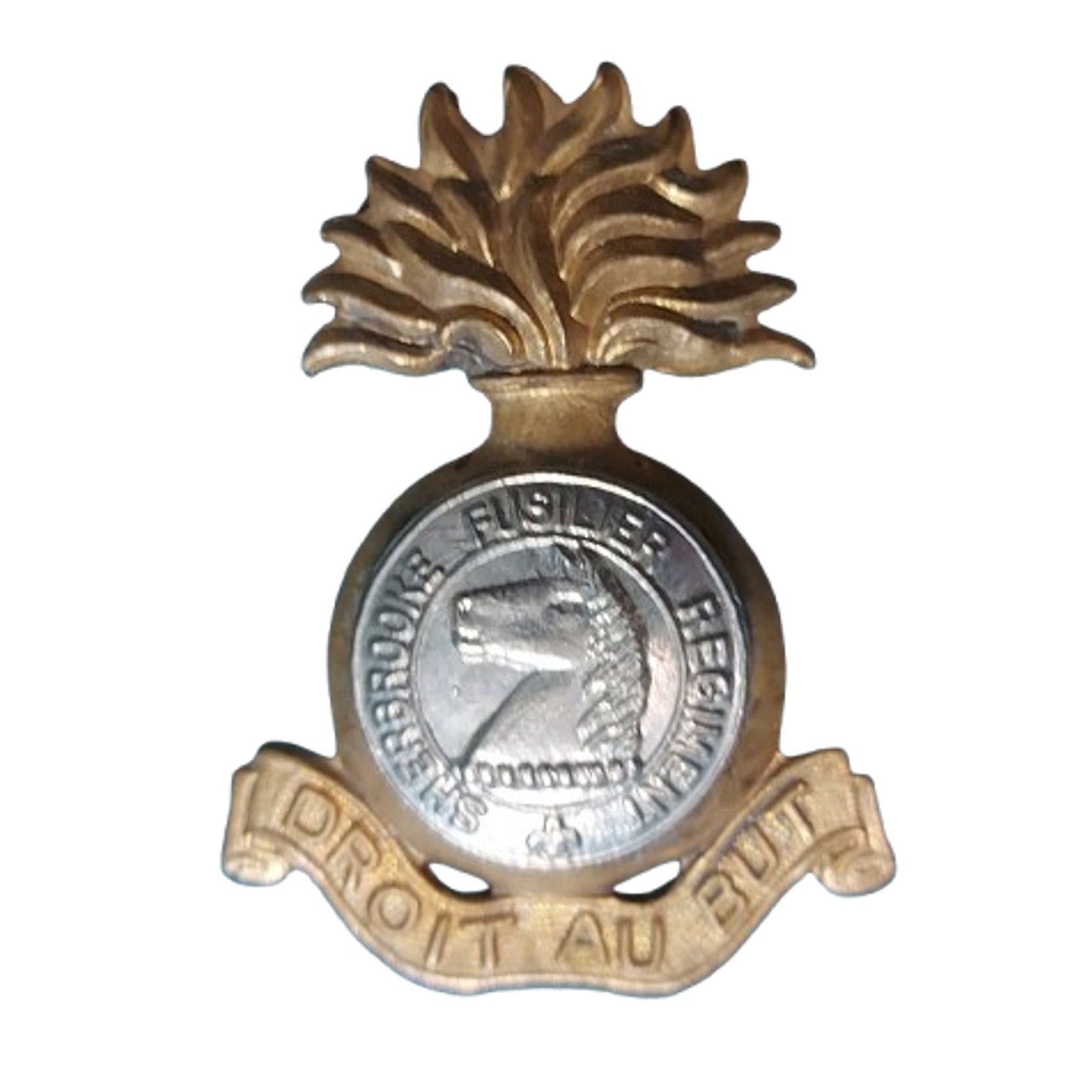 WW2 Canadian Sherbrooke Fusiliers Regiment Cap Badge